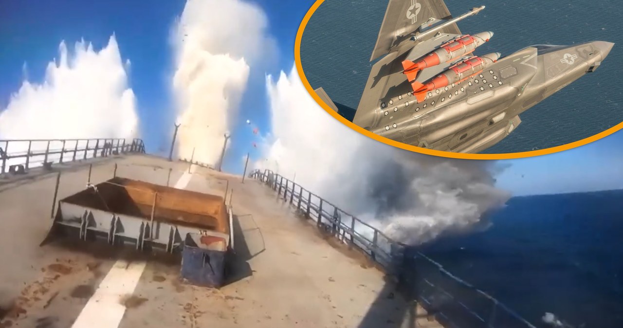 Air Force Research Laboratory pochwaliło się nowym nagraniem z testów pocisków Quicksink, których nazwa mówi sama za siebie - to rozwiązanie przeznaczone do błyskawicznego zatapiania wrogich okrętów, które jak widać na filmie dosłownie rozrywa okręty na pół.