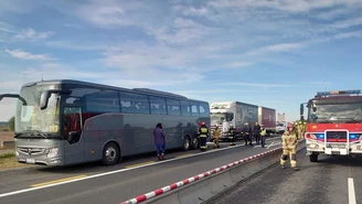 Wypadek autobusu. Wśród poszkodowanych dzieci 