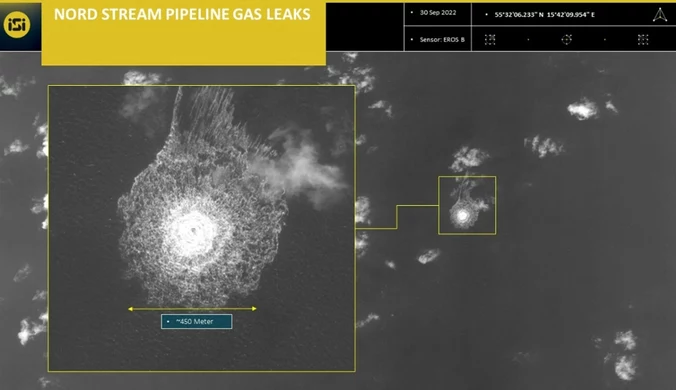 Media: Przed uszkodzeniem Nord Stream 2 w okolicy przebywały dwa statki