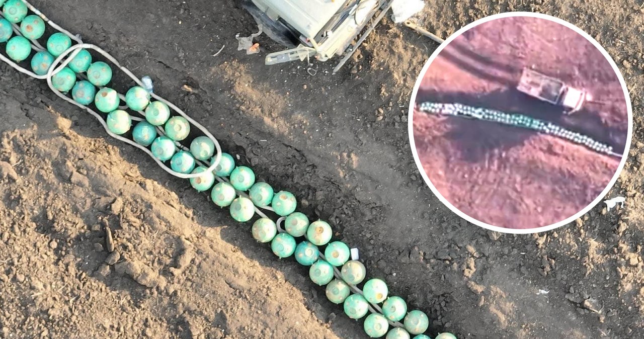 Ukraińska armia opublikowała w sieci zdjęcia wykonane z jednego z dronów. Widoczne są na nich tajemnicze pojemniki, które zakopywane są w ziemi przez Rosjan. Eksperci obawiają się, że możemy mieć tu do czynienia z bronią chemiczną.