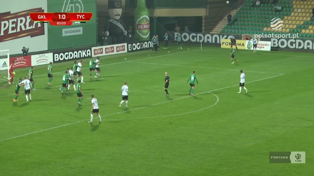 Górnik Łęczna - GKS Tychy 3-2. Skrót meczu Fortuna 1 Ligi.