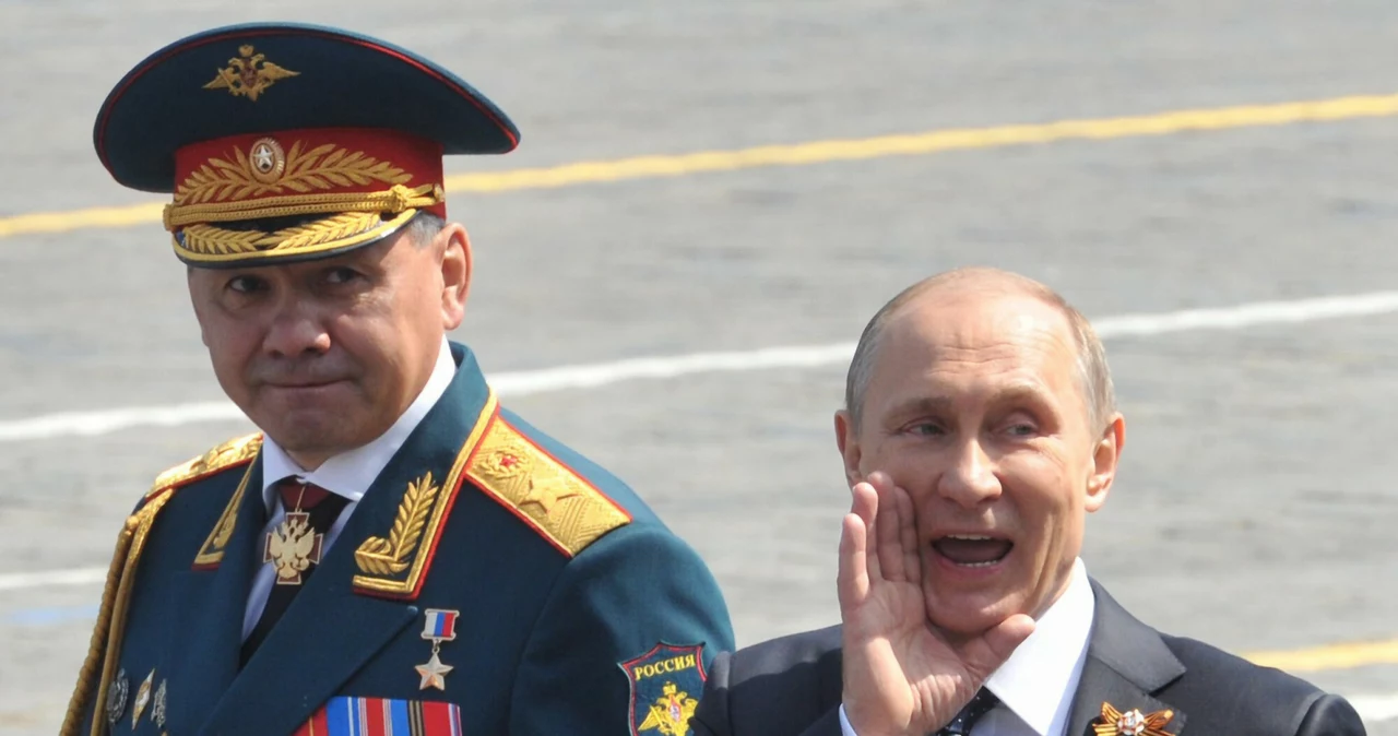 Władimir Putin i Siergiej Szojgu