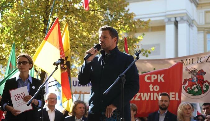 Trzaskowski na strajku samorządowców: Dosyć tego! Ceny energii muszą być gwarantowane