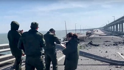 Ochrona mostu na Krym kosztuje Rosję miliony dolarów