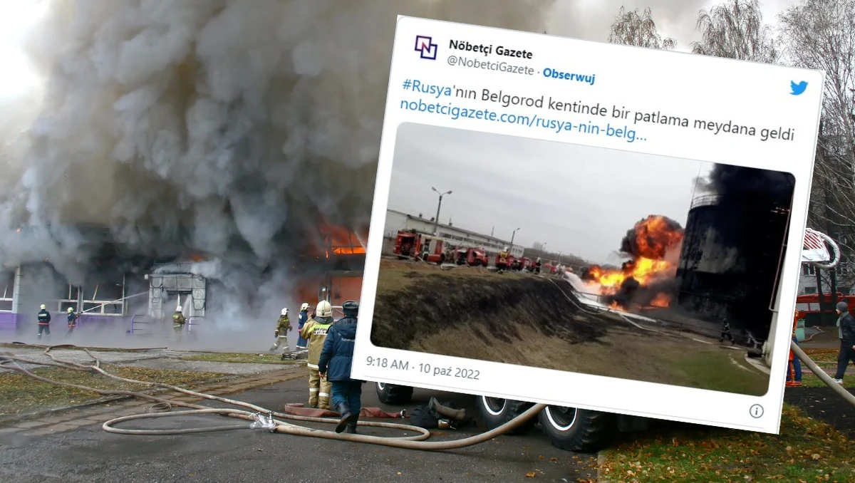 W rosyjskim Biełgorodzie było słychać rano eksplozje – podaje Reuters. Przyczyna wybuchu nie jest znana.