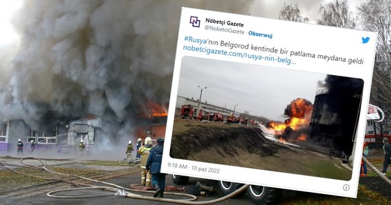 W rosyjskim Biełgorodzie było słychać rano eksplozje – podaje Reuters. Przyczyna wybuchu nie jest znana.