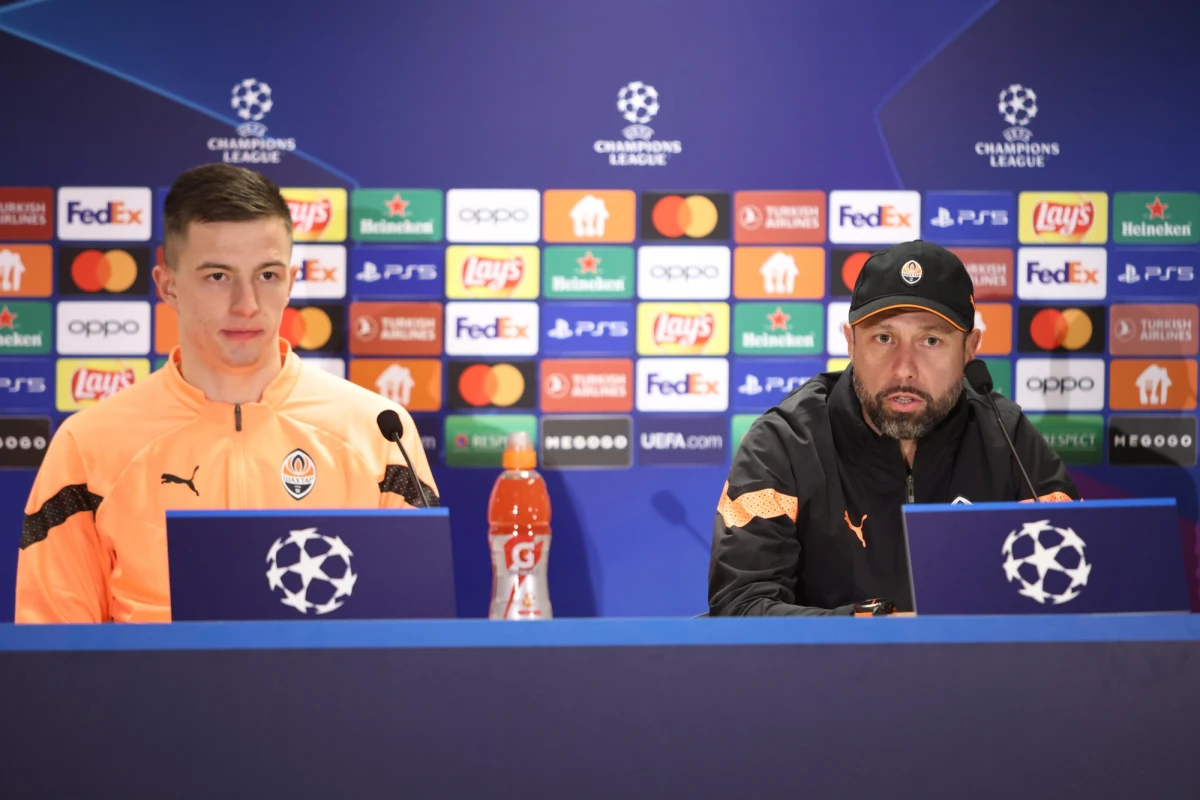 ​"To dla nas ważny dzień i niezwykle istotny mecz" - powiedział trener Szachtara Donieck Igor Jovicevic przed spotkaniem z Realem Madryt w czwartej kolejce fazy grupowej piłkarskiej Ligi Mistrzów. "Chcemy przekazać światu wiadomość: pomóżcie nam skończyć tę wojnę. Widzicie, co się dzieje"- mówił Jovicevic. Mecz odbędzie się dzisiaj o godz. 21:00 na stadionie Legii Warszawa.