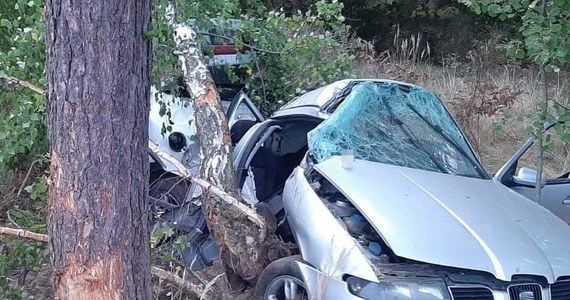 48-letni kierowca zmarł w wypadku we wsi Huta-Dąbrowa na Lubelszczyźnie. Jak podaje policja, zjechał on autem osobowym z drogi i uderzył w drzewo. 