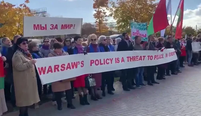 Stanisław Żaryn: Manifestacja w Grodnie wykorzystywana przez reżim Białorusi