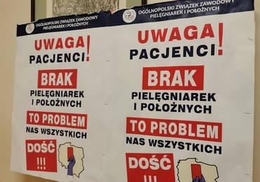 Strajk pielęgniarek w Wojewódzkim Zespole Leczenia Psychiatrycznego