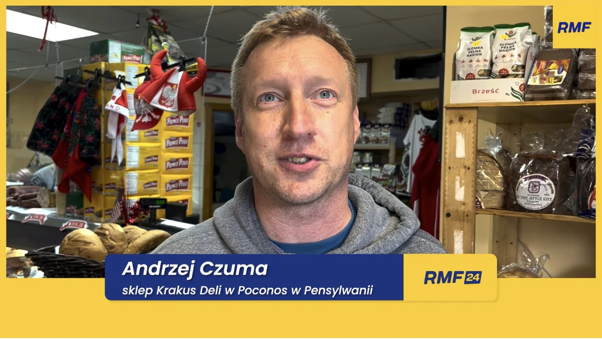 Mniej polskich towarów dociera do polonijnych sklepów za oceanem. Już teraz niektórych produktów brakuje na sklepowych półkach. Inflacja w Polsce odbija się również na cenach produktów sprzedawanych w polskich sklepach poza granicami kraju. Do tego dochodzą koszty transportu. Sytuacja po obu stronach Atlantyku wpływa na ceny – nie ukrywa w rozmowie z naszym korespondentem Pawłem Żuchowskim Andrzej Czuma, właściciel polskiego sklepu Krakus Deli w Poconos w Pensylwanii. 