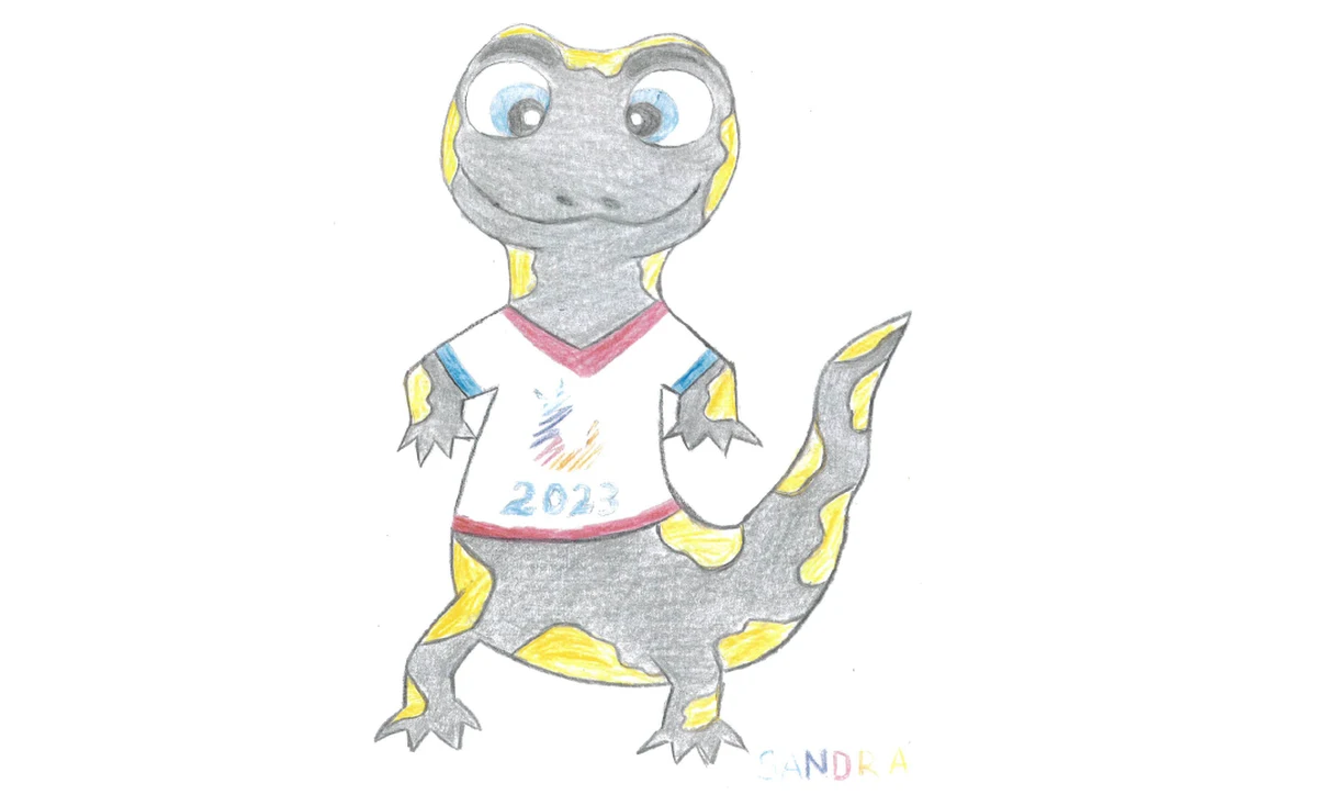 Igrzyska Europejskie w Krakowie będą miały dwie maskotki. Organizatorzy ogłosili, że do zaprezentowanego w piątek Smoka Krakuska dołączy Salamandra Sandra. 