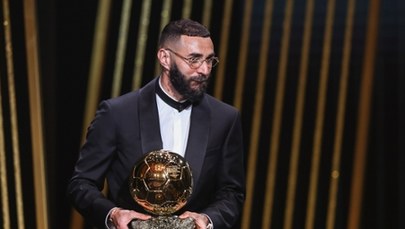 Gala Ballon d'Or: Złota Piłka dla Karima Benzemy. Lewandowski na czwartym miejscu