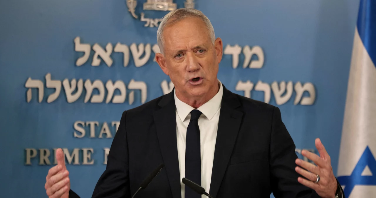 Benny Gantz - szef resortu obrony Izraela