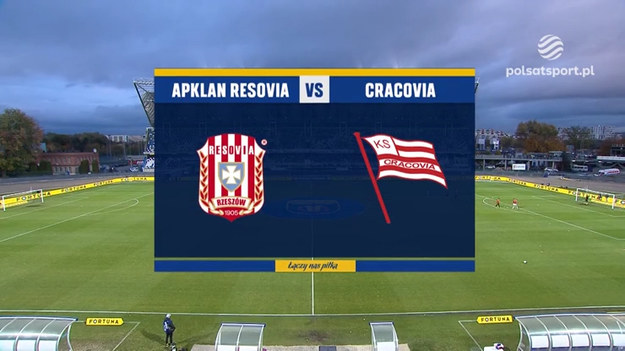 Skrót meczu Fortuna Pucharu Polski pomiędzy Aplkan Resovią Rzeszów a Cracovią 4:3. 