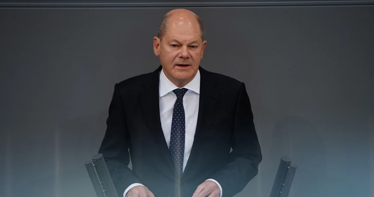 Kanclerz Niemiec Olaf Scholz