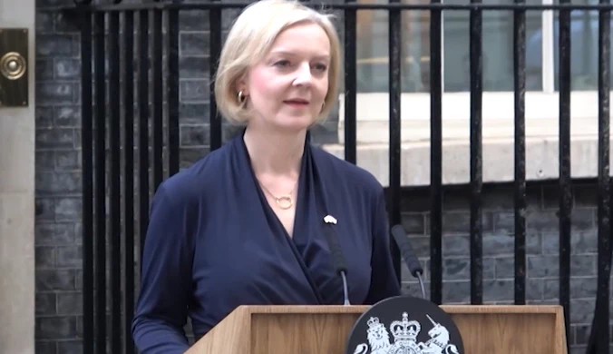 Liz Truss zrezygnowała z funkcji premiera Wielkiej Brytanii