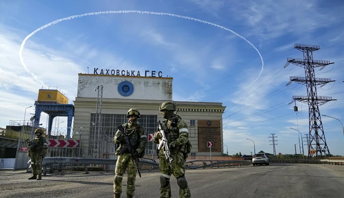 Rosjanie zaminowują elektrownię kachowską. "To zamach terrorystyczny"