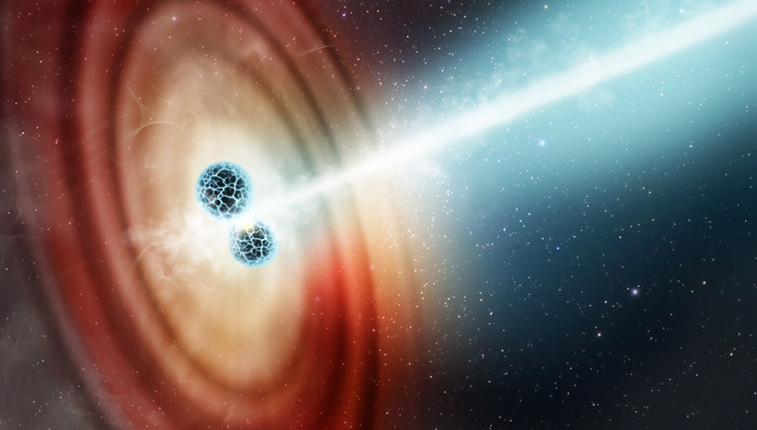 La corriente de partículas viaja siete veces más rápido que la luz.  rompe las leyes de la física?