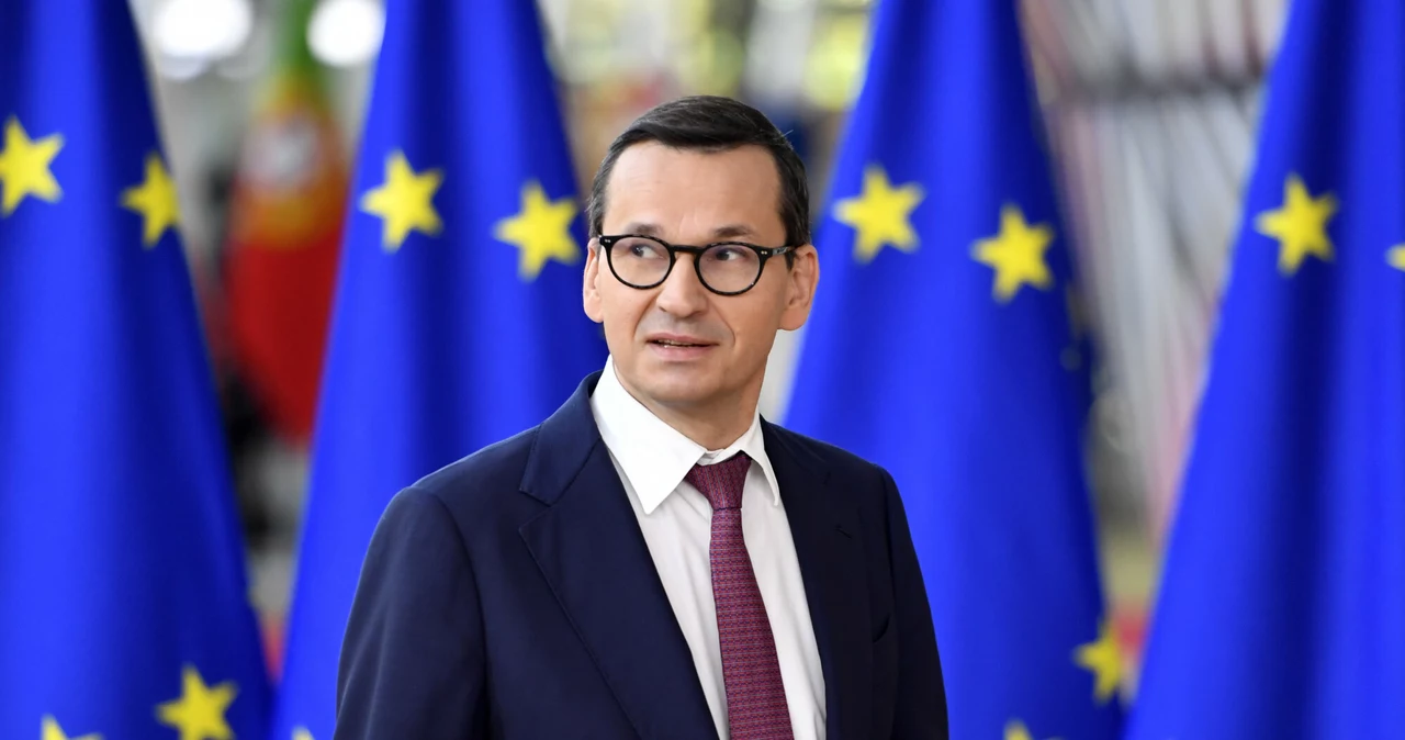 Mateusz Morawiecki w Brukseli 