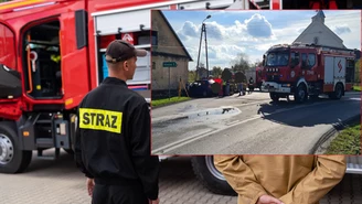 Wjechał samochodem w dom. Kierowca zginął na miejscu