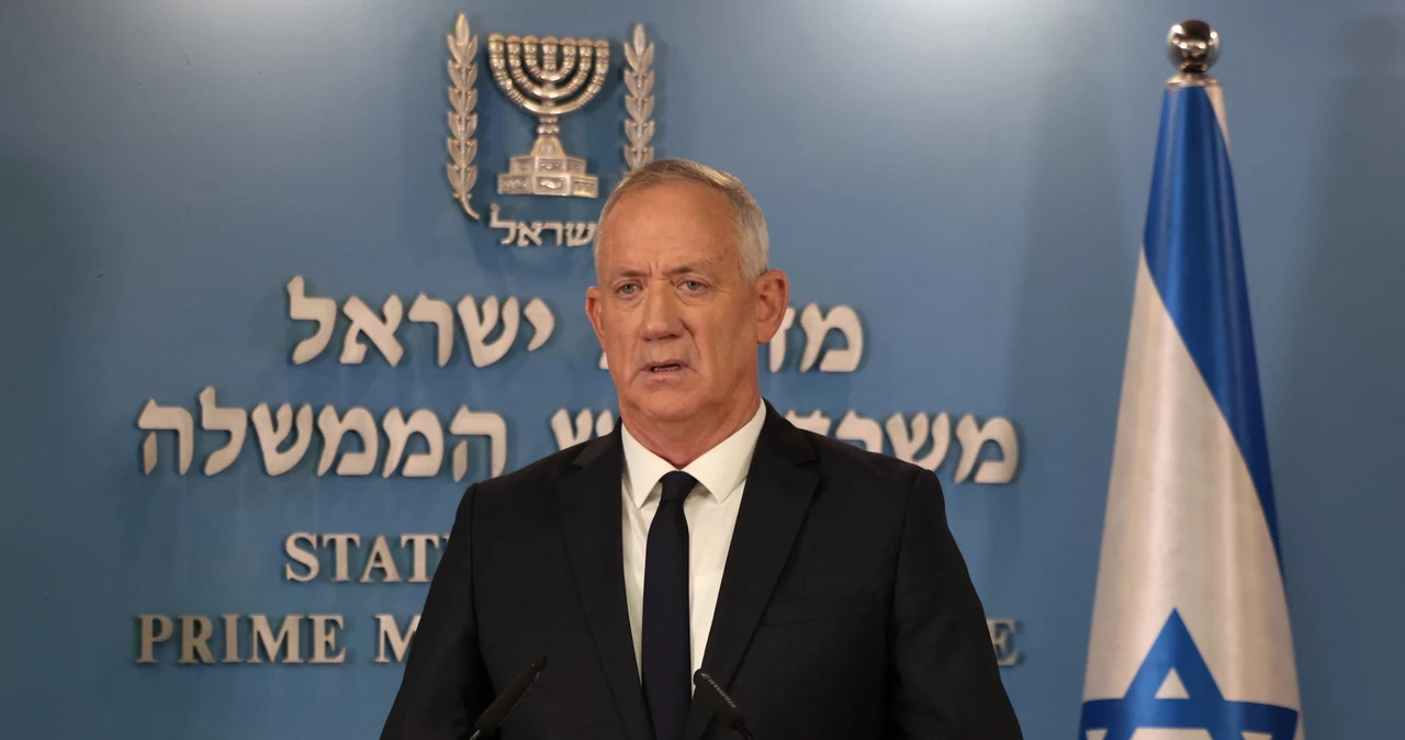 Minister obrony Izraela Beni Ganc