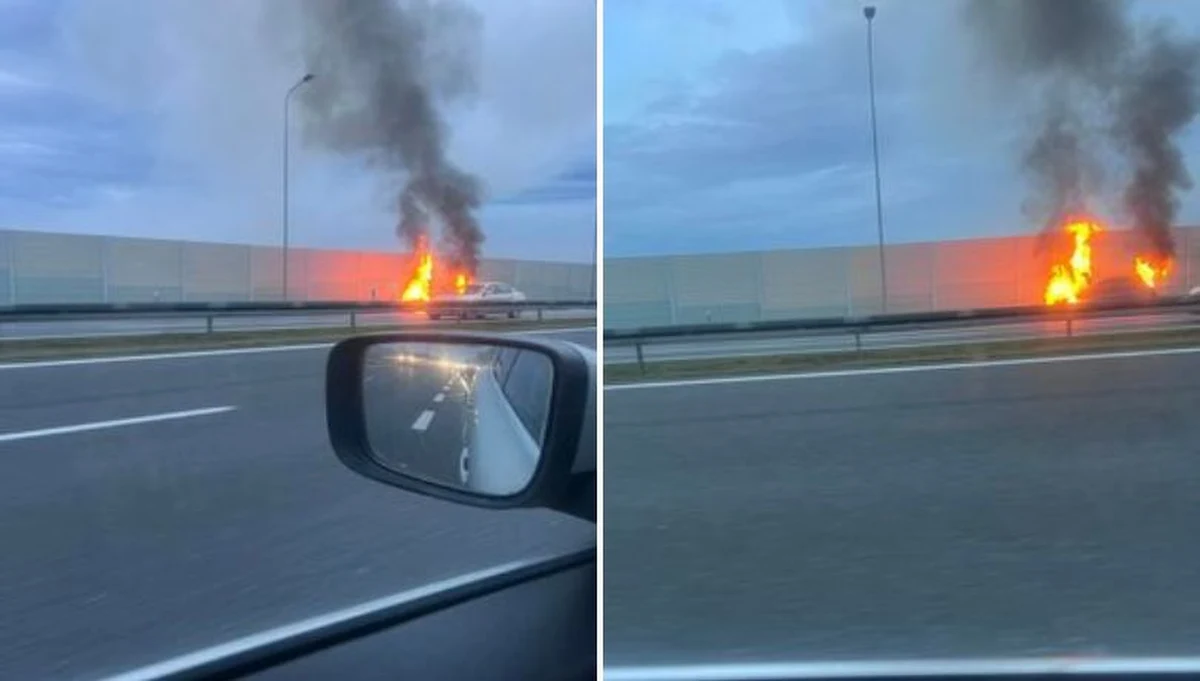 6 kilometrów miał korek na autostradzie A4 w Niepołomicach. To wynik pożaru samochodu na pasie awaryjnym w kierunku Krakowa. Przez pewien czas ruch odbywał się tylko lewym pasem. 