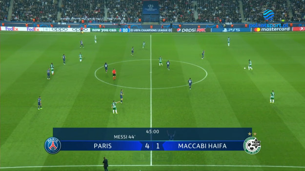 PSG – Maccabi Hajfa. Liga Mistrzów (skrót 1. połowy meczu)

Bramki: 19. Messi (Mbappé), 32. Mbappé (Messi), 35. Neymar (Messi), 44. Messi (Mbappé) – 38. Seck (Atzili)
Kartki:   27. Neymar (PSG), 40. S. Ramos (PSG) – 26. Seck (MHA)

KLIKNIJ TUTAJ I ZOBACZ SKRÓTY ORAZ NAJCIEKAWSZE FRAGMENTY LIGI MISTRZÓW

  ZOBACZ AKTUALNY STAN W TABELACH LIGI MISTRZÓW

Obserwuj Interię Sport i bądź na bieżąco!
