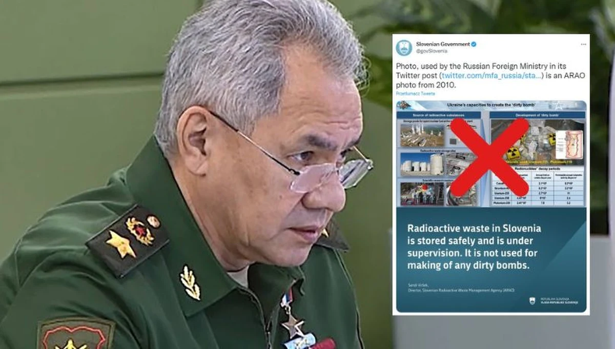 Kolejne fałszywe oskarżenia Rosji i kolejna wpadka. Rosjanie od kilku dni przekonują, że Ukraina planuje użyć w czasie wojny tzw. brudnej bomby. Do tego celu użyli m.in. zdjęcia, które zostało zrobione w... 2010 roku i należy do firmy ze Słowenii.