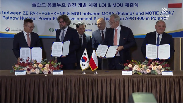 Ministerstwo Aktywów Państwowych, Ministerstwo Handlu, Przemysłu i Energii Korei, polskie firmy energetyczne ZE PAK i PGE, Korea Hydro & Nuclear Power (KHNP) ogłosiły zawarcie listu intencyjnego w sprawie planu rozwoju elektrowni jądrowej w Pątnowie oraz zawarcie porozumienia o współpracy między ministerstwami.