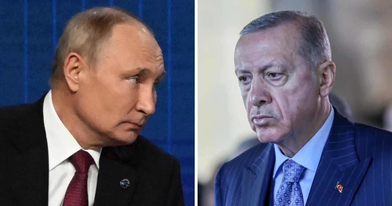 Władimir Putin i Recep Tayyip Erdogan