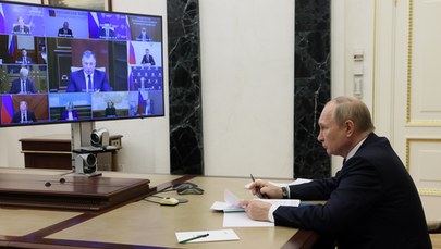 Zabrakło prądu podczas narady z Putinem. Ministrowie siedzieli w ciemności 