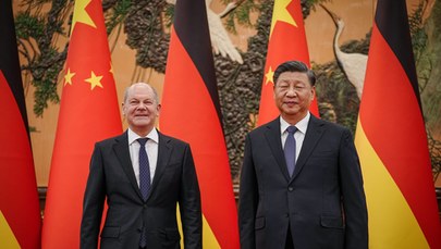 Scholz z pierwszą wizytą w Chinach. W tle poparcie Pekinu dla agresji Putina 