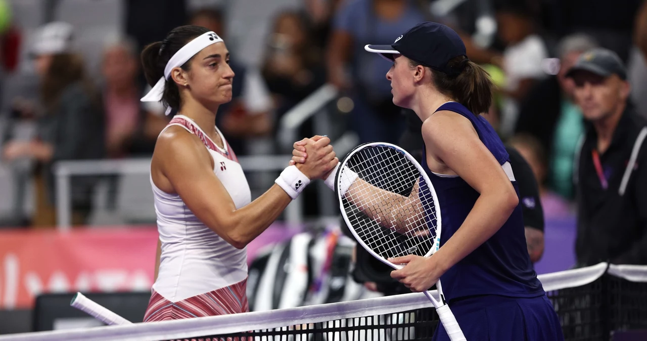 Caroline Garcia i Iga Świątek