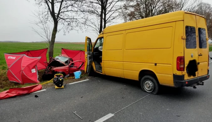 Podlaskie: Tragiczny wypadek na DK19. Nie żyją dwie osoby