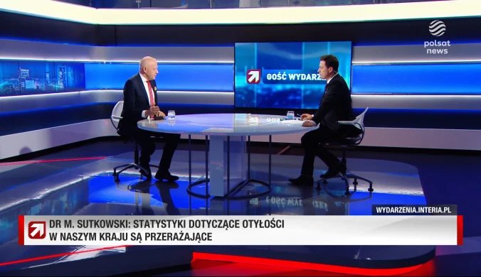 Dr Sutowski w ''Gościu Wydarzeń'' o otyłości dzieci: 46 proc. w ogóle nie zajmuje się sportem