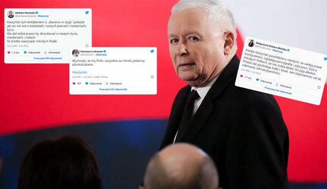Znane Polki reagują na słowa Kaczyńskiego o "dawaniu w szyję"