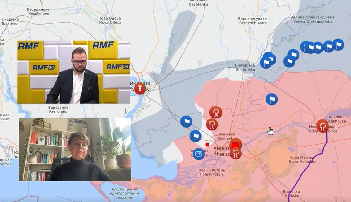 Rosjanie opuścili okupowany przez nich Chersonia. Czy to punkt zwrotny w trwającej za naszą wschodnią granicą wojnie? M.in. to pytanie pada w dzisiejszym programie Rzut na Mapę, w którym - jak co tydzień - analizujemy najważniejsze wydarzenia mijającego tygodnia w Ukrainie. 