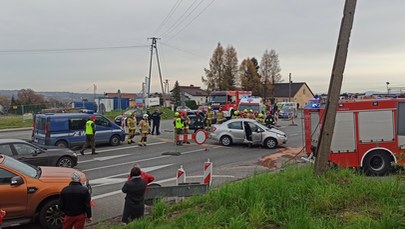 Poważny wypadek na drodze do Zakopanego