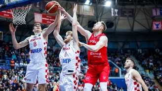 Polska ogrywa Chorwację, jest pierwsze miejsce w grupie el. EuroBasketu 2025