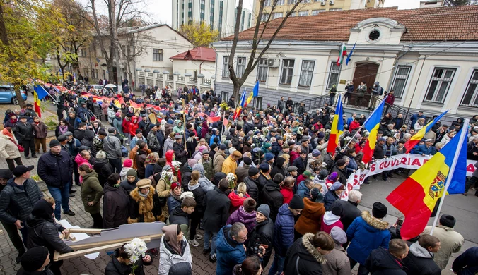 Prorosyjscy demonstranci blokowali centrum stolicy Mołdawii 