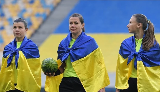 Arbuz zamiast piłki. Niezwykły mecz w Ukrainie