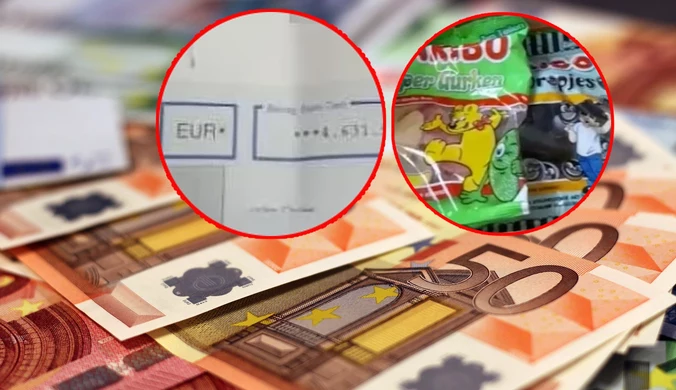 Niemiec znalazł czek na 4,6 mln euro dla Haribo. W zamian dostał żelki