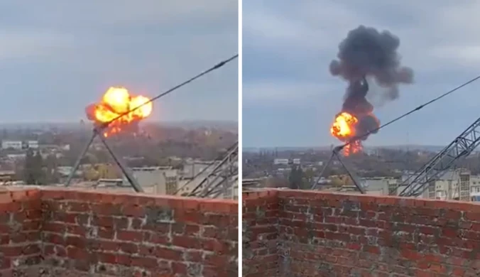 Atak rakietowy w Kijowie. Co najmniej jedna ofiara