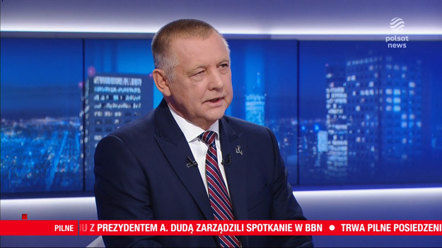 Marian Banaś był gościem w programie "Gość Wydarzeń" na antenie Polsat News. Prezes Najwyższej Izby Kontroli wypowiedział się na temat niewłaściwej kontroli jakości Stadionu Narodowego.