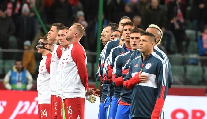 Minuta ciszy przed meczem Polska-Chile. Tak uczcili pamięć ofiar wojny