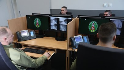 Pierwszy odcinek zapory elektronicznej na granicy z Białorusią otwarty