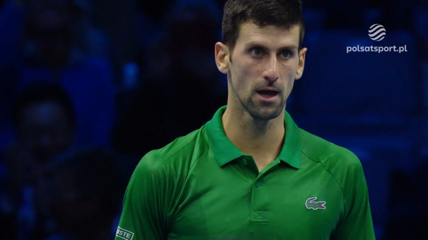 Skrót meczu ATP Finals Daniił Miedwiediew - Novak Djoković.

