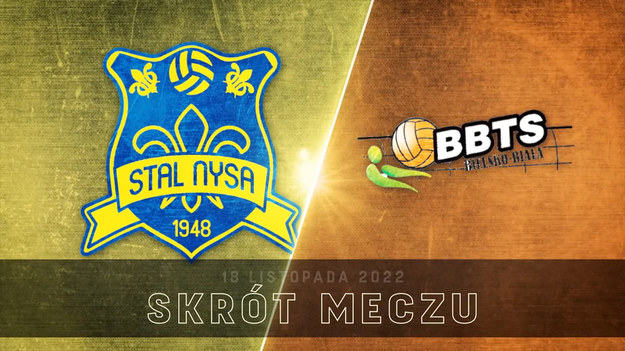 Skrót meczu 10. kolejki PlusLigi PSG Stal Nysa - BBTS Bielsko-Biała 3:0 (25:14, 25:18, 25:21).

