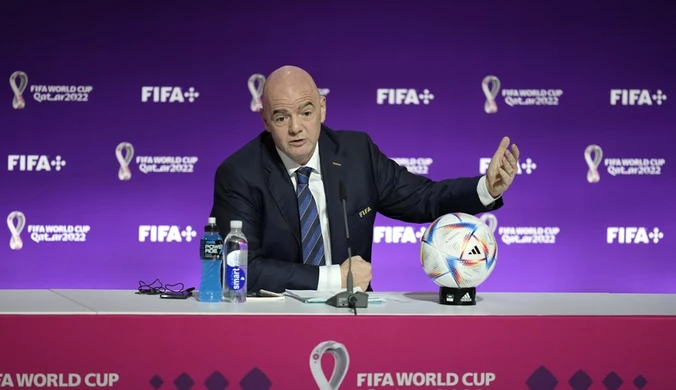Gianni Infantino nie wie, co mówi. Jest jak towarzysz z FIFA
